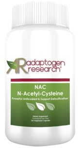 NAC - N-Acetyl-Cysteine - 120 VC - Adaptogen Research