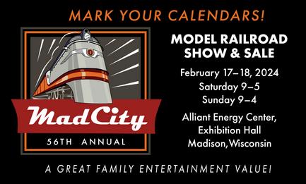 Mad City Model Railroad Show Mark You Calendars