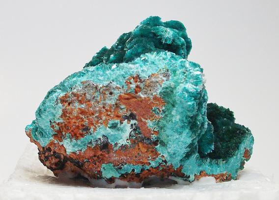 Aurichalcite crystals 79 Mine, Dripping Spring Mountains, Gila Co., Arizona