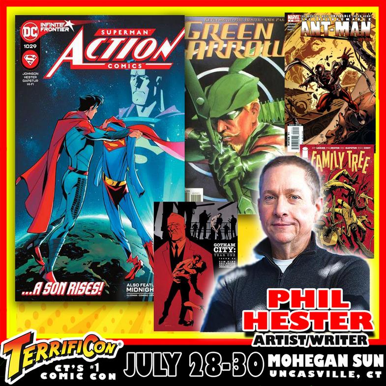 phil hester terrificon Connecticut's #1 comic con
