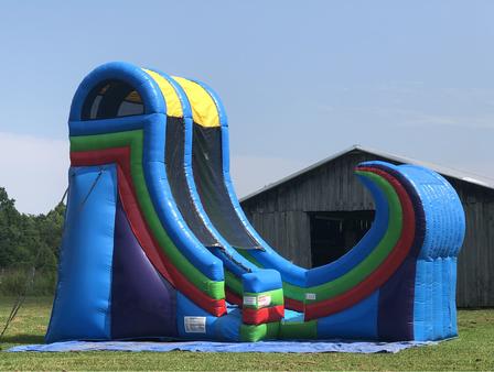 Bouncer water deals slide rentals