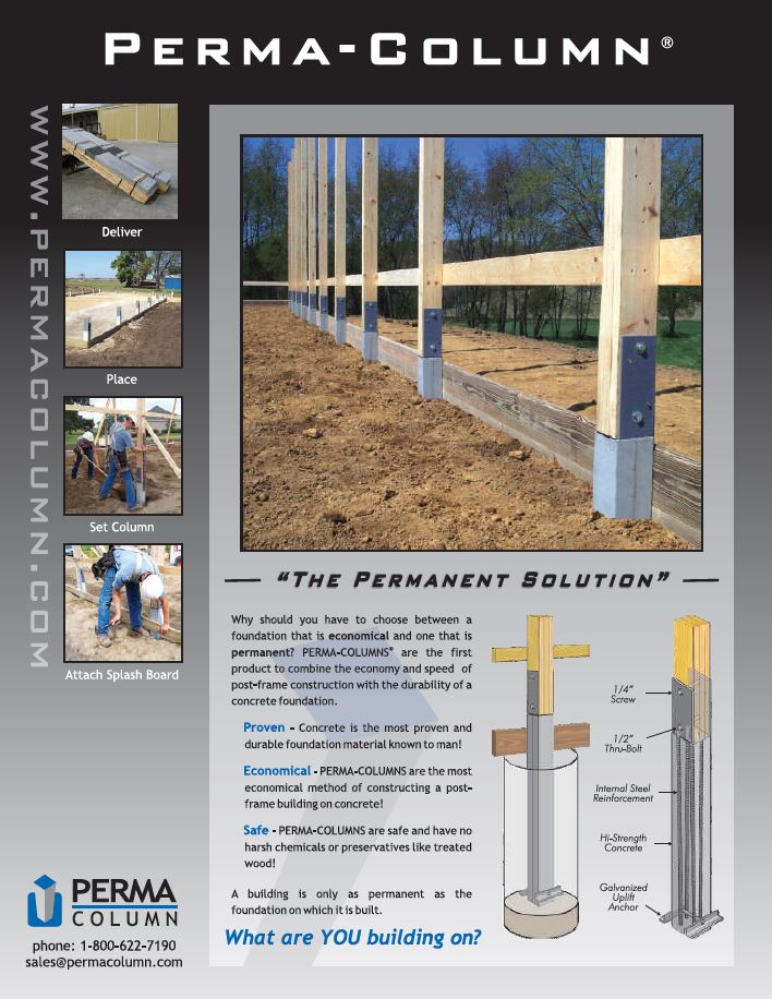 Perma Column Posts Pole Buildings