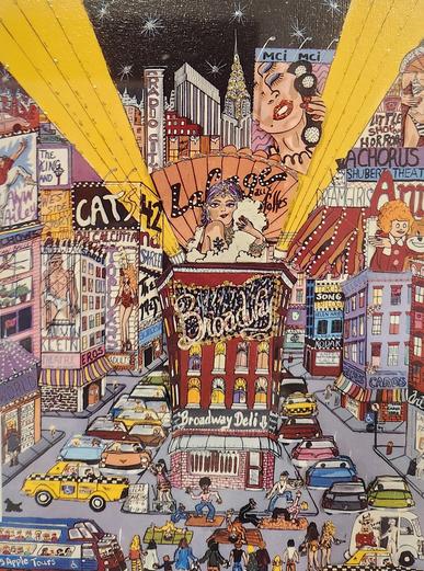 Charles Fazzino Broadway Nights