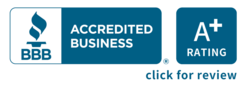 Better Business Bureau A+ Accredited Business Seal