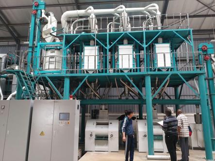 maize flour milling machine