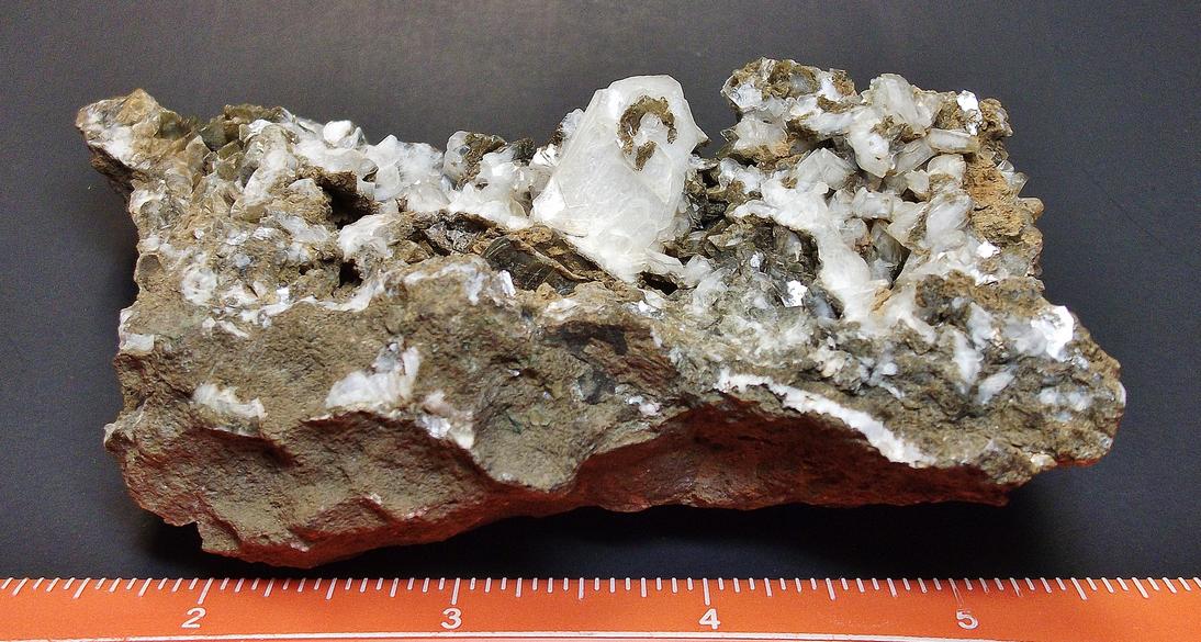 Heulandite crystals - Teigarhorn, Eastern Region, Iceland