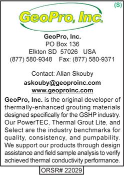 Grout, GeoPro