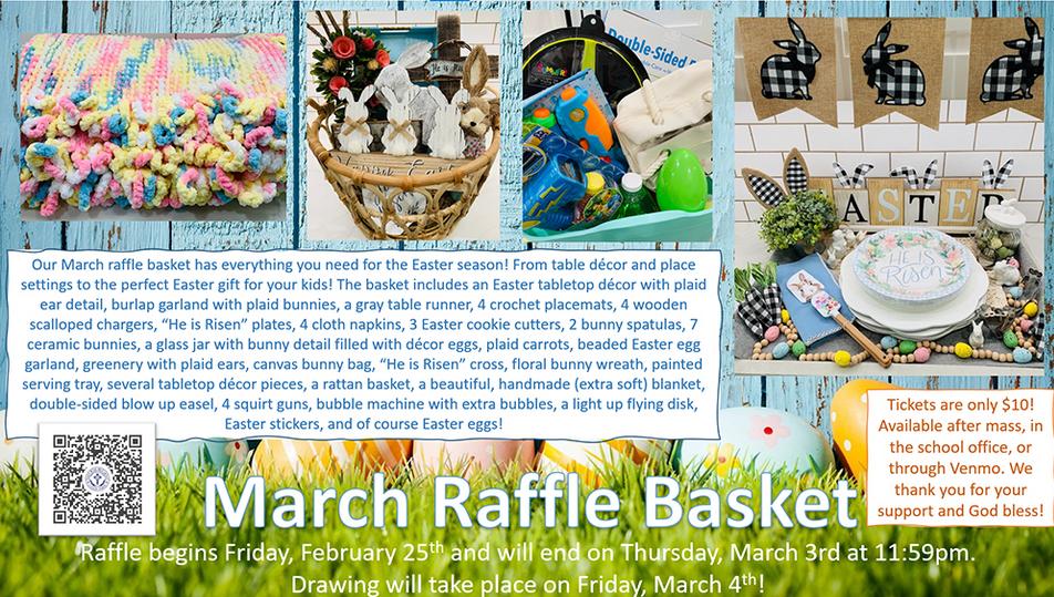 Monthly Raffle Basket