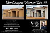 Real Estate Press, Southern Arizona, Sun Canyon Homes Inc