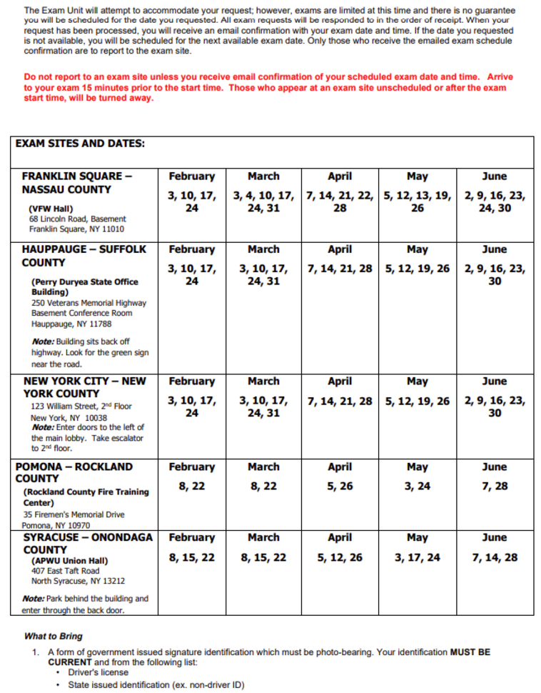 Nys Notary Exam Schedule 2022 Ny Notary Exam Schedule Prep