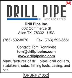 Drill Pipe, Drill Pipe Inc.