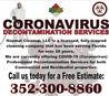 covid-19 coronavirus decontamination services in Martin County FL