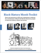 Black History Month Toolkit Title Page