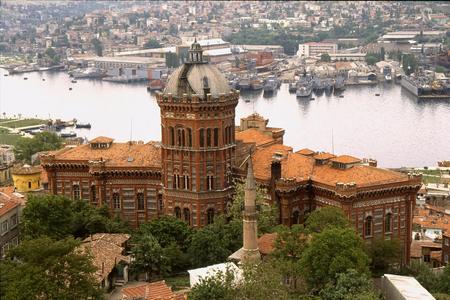a vision of the Patriarchate with a deck in the background - Bahadir Gezer