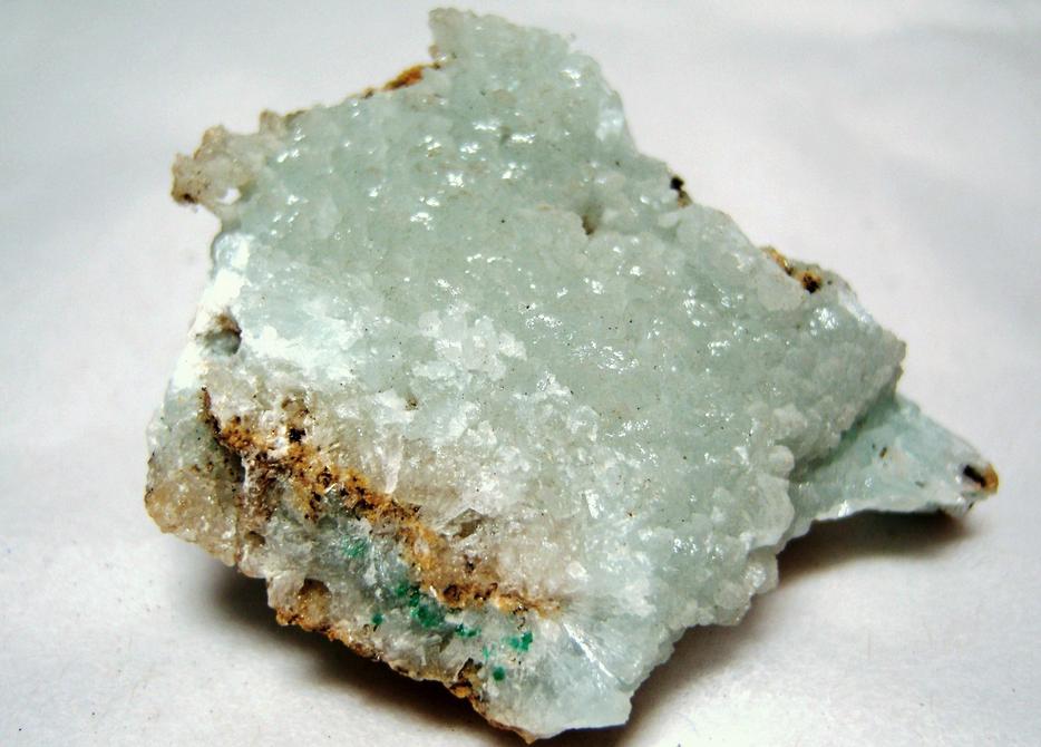 blue HEMIMORPHITE, CHRYSOCOLLA - 79 Mine (79th Mine; Seventy-Nine Mine; Seventy-Nine property; McHur prospect), Chilito, Hayden area, Banner District, Dripping Spring Mts, Gila County, Arizona, USA - ex George Butterfly Belzner