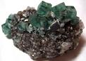 fluorescent green FLUORITE, QUARTZ, GALENA - Rogerley Mine, Rogerley Quarry, Stanhope, Frosterley, Weardale, North Pennines, County Durham, England, United Kingdom - for sale