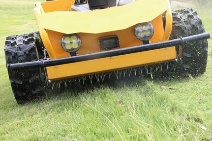 Intelligent GPS Tracked Robotic Lawn Mower