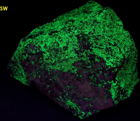 Mooreite, Willemite, Franklinite-Magnetite, Sterling Mine, Sterling Hill, Ogdensburg, Franklin Mining District, Sussex County, New Jersey, ex Neil Wintringham, ex Franklin Mineral Museum
