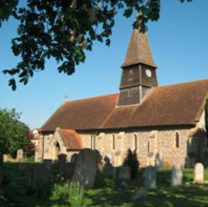 Picture of St Mary's church and churchyard