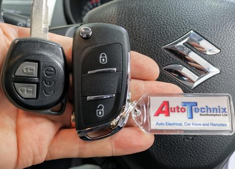 Suzuki replacement remote flip key