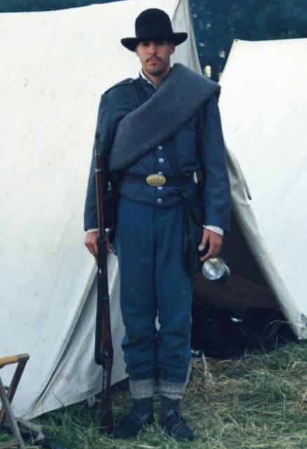 American Civil War Confederate Soldier, 1864