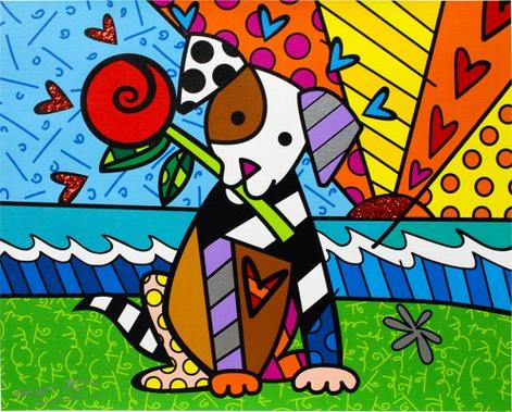 Romero Britto Lovely