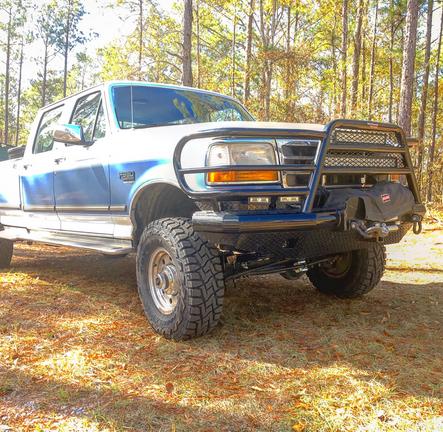 1996 f250 deals aftermarket front bumper