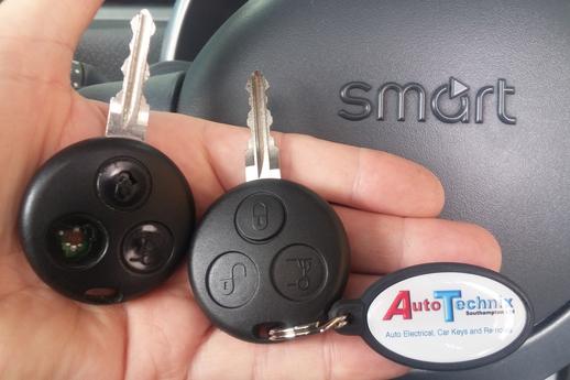 ​Replacement SmartCar remote keys