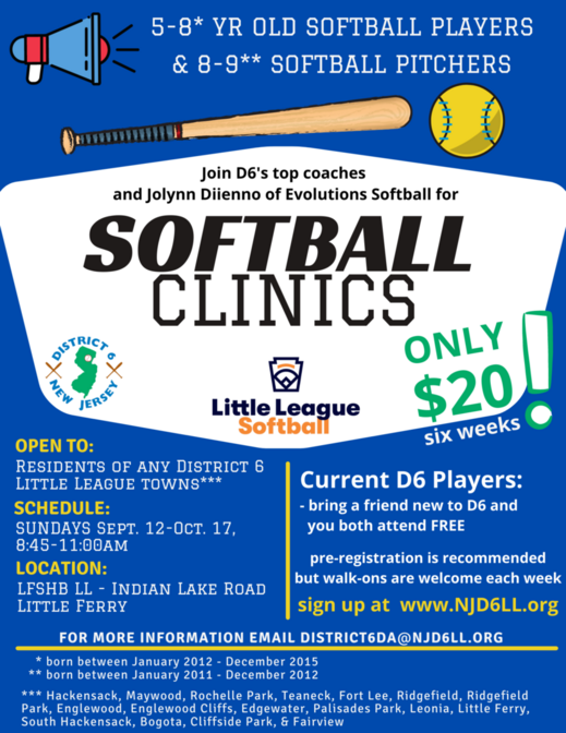 FALL SOFTBALL CLINIC