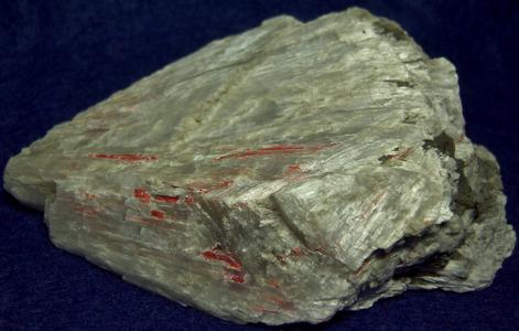 REALGAR on ULEXITE - Kramer Borate deposit, Boron, Kramer District, Kern County, California, USA - ex Alvin Stiles