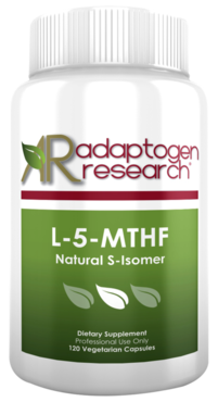 Adaptogen Research, L-5- MTHF, Natural S-Isomer