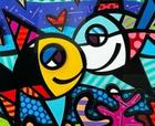 Romero Britto Deep Night Romance
