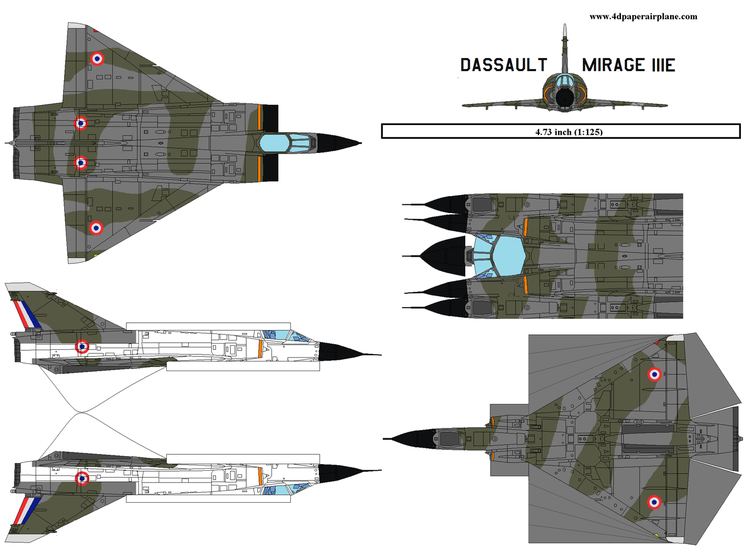 Plane Paper Model Free Download