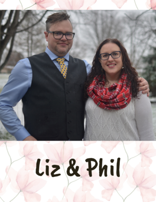 Adoption Profile Book Cover- Liz and Phil