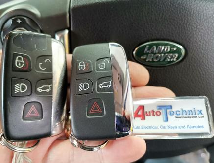 Land Rover replacement remote key