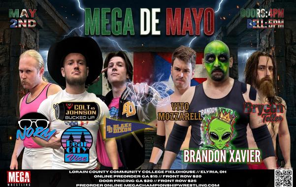 Norm/Colt Johnson/Blake Dixon vs Vito Mozzarell/Brandon Xavier/Brycen Teller