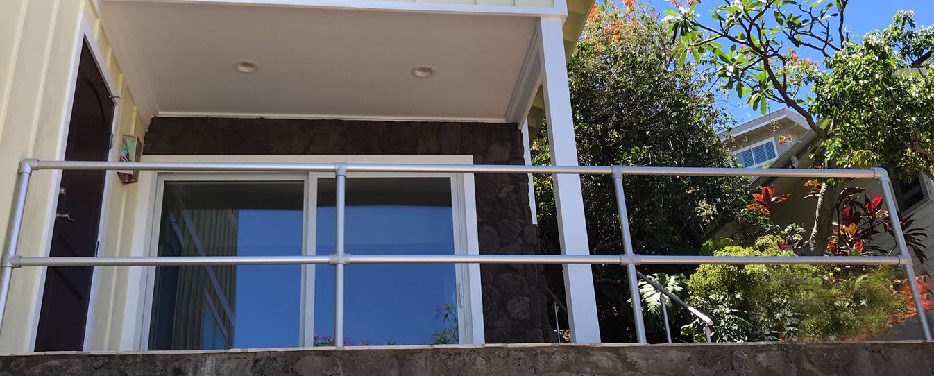 aluminum handrail Oahu