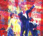 LeRoy Neiman Frank Liza Sammy at Royal Albert Hall