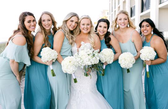 Bridal party beauty services | West Palm Beach Florida | DgPro Makeup And Hair