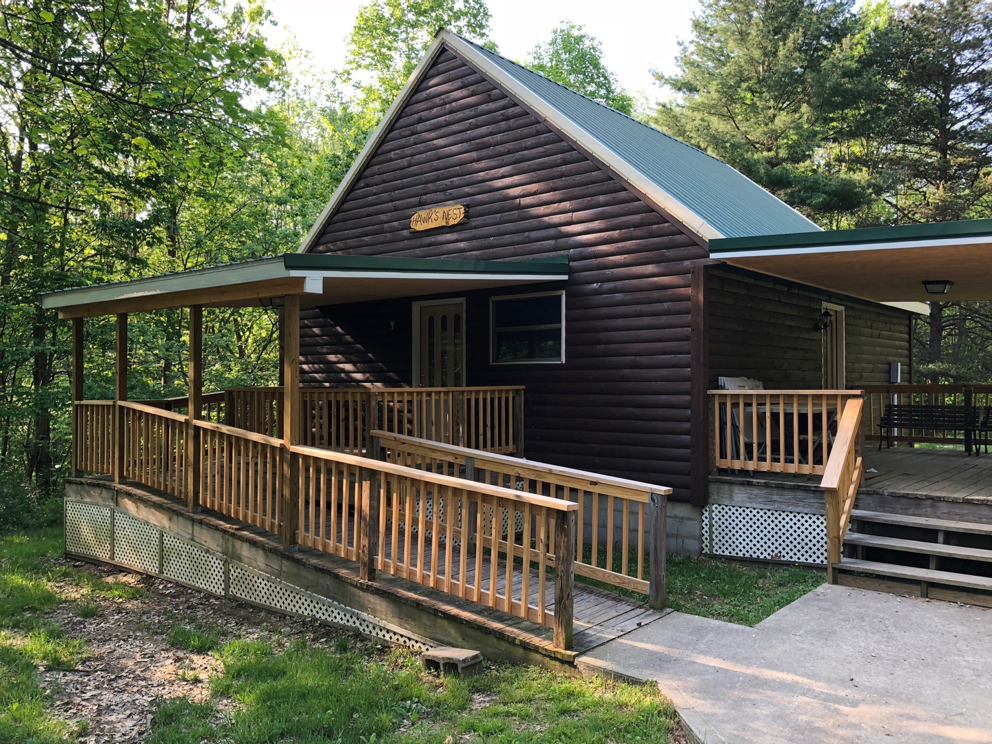 Hawk S Nest Cabin Hocking Hills Cabin Rentals And Hocking Hills