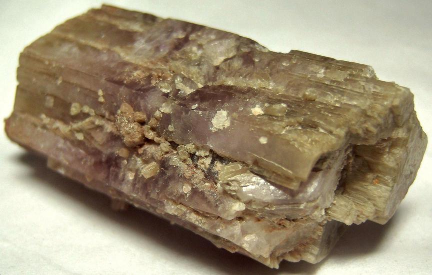 violet purple Aragonite pseudo-hexagonal twinned crystals - Cuenca, Castile-La Mancha, Spain - ex Dr Howard Heitner