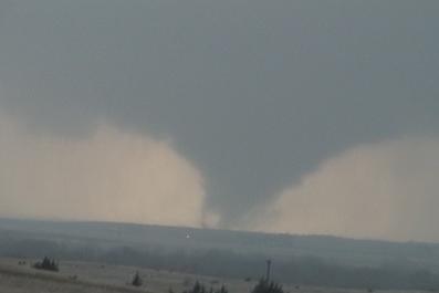 Kansas tornado near Russell KS