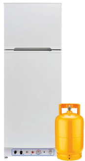 Refrigerador de gas LPG con cilindro