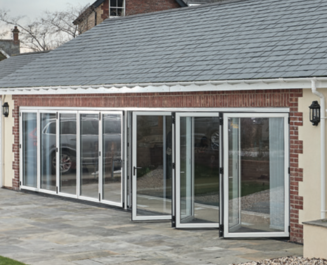 Aluminium bifold door