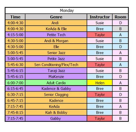 Competition Schedule 2021-2022