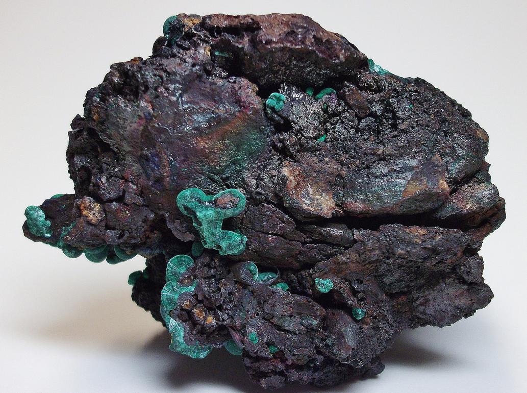 malachite & wulfenite Whim Creek Copper Mine Australia