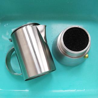 how to clean moka pot