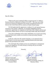 Letter from US Department of State to Maryland tax attorney Charles Dillon