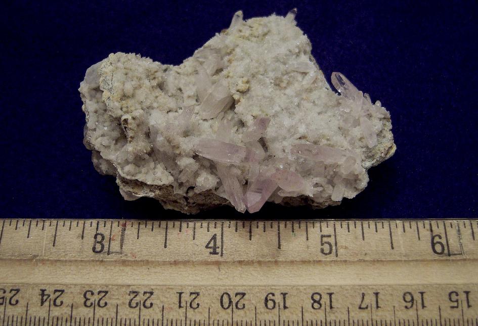 QUARTZ AMETHYST - Piedra Parada (Piedras Parado), Mun. de Tatatila, Veracruz, Mexico