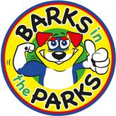 Barks In The Parks company logo from 2021